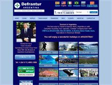 Tablet Screenshot of defrantur.com
